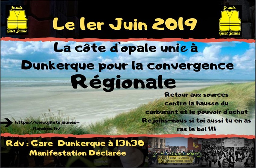 Manifestation régionale Dunkerque - acte XXIX