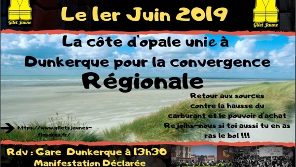 Manifestation régionale Dunkerque - acte XXIX