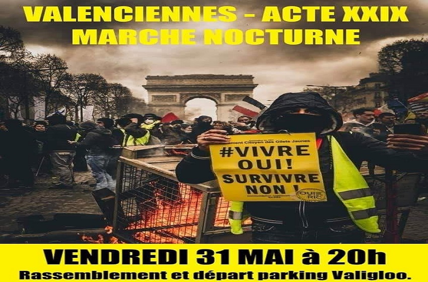 Marche Nocturne Valenciennes acte XXIX